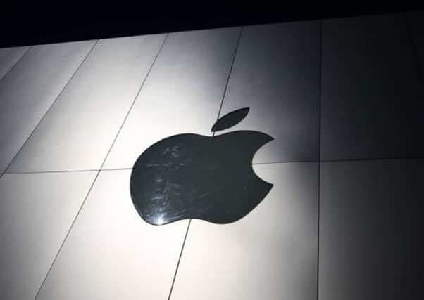 Apple posts slide of £1.38bn, the first fall in decade. Picture: Getty