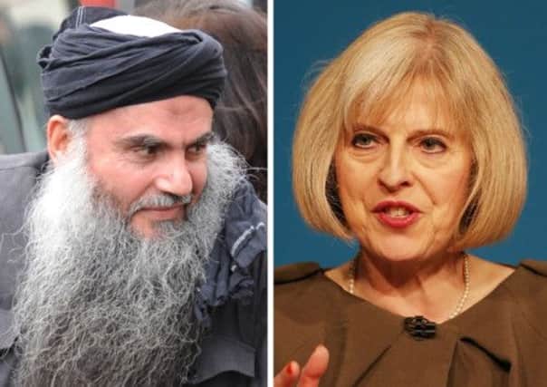 Theresa May is battling to extradite Abu Qatada. Picture: PA