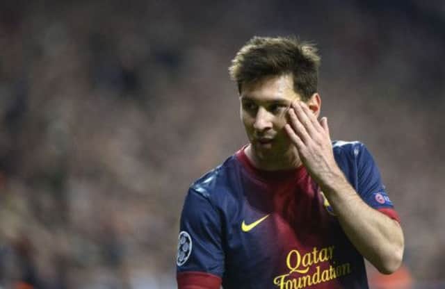 Messi: 'They beat us in everything and were superior. A comeback is difficult'. Picture: Getty