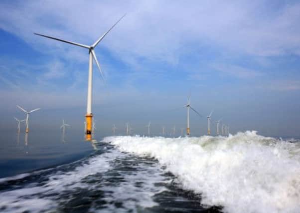 Deep-water development is hoped to produce savings on wind turbine projects. Picture: Getty