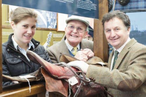 Lucy Alexander, Johnny Leech and Sam Morshead opening the Perth Racing Museum Picture: Craig Stephen