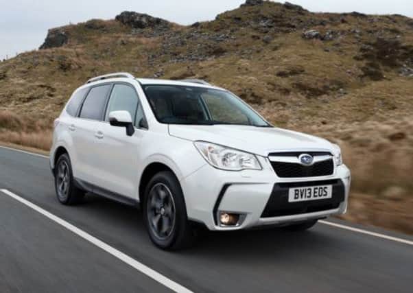 All Subaru Forester models have the companys peerless symmetrical all-wheel-drive system which gives admirable traction on slippery grass