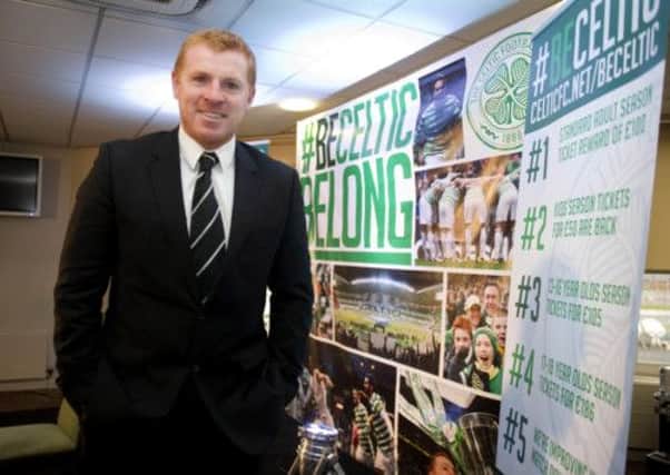 Celtic manager Neil Lennon is unhappy at the PFA awards shortlist. Picture: SNS