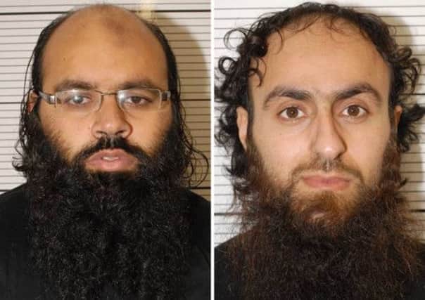 Irfan Naseer (L) and Irfan Khalid were sentenced at Woolwich Crown Court. Picture: Getty