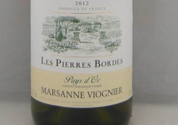 The 2012 Les Pierres Borders Marsanne Viognier. Picture: Contributed