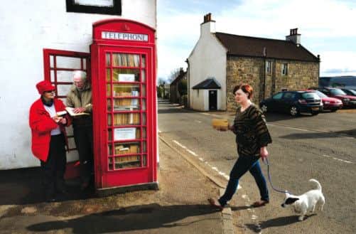 The phone box in Kinnesswood, Perth and Kinross. Picture: Ian Rutherford