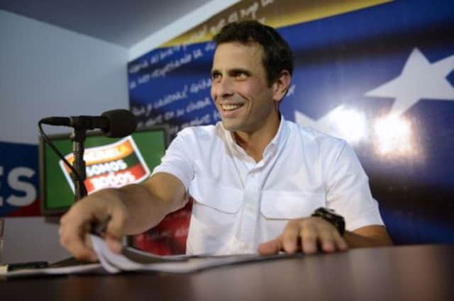 Henrique Capriles said audit was in danger of becoming a 'joke'. Picture: Getty