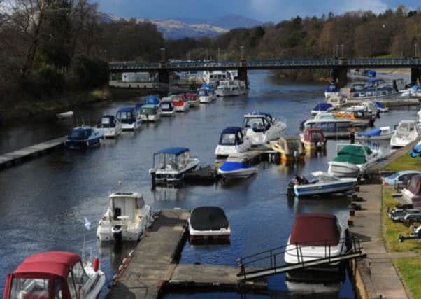 Boats berthed here at Balloch may soon be able to sail to the Firth of Clyde. Picture: Robert Perry