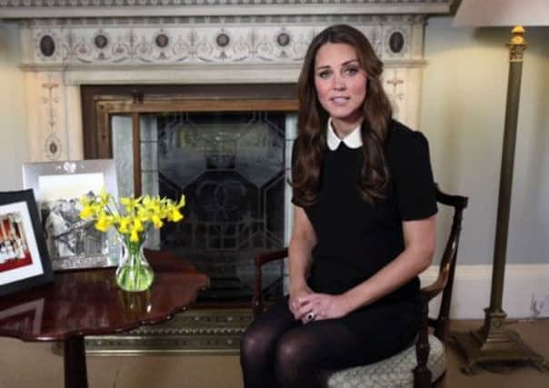 The Duchess of Cambridge in the video promoting childrens' hospices. Picture: PA