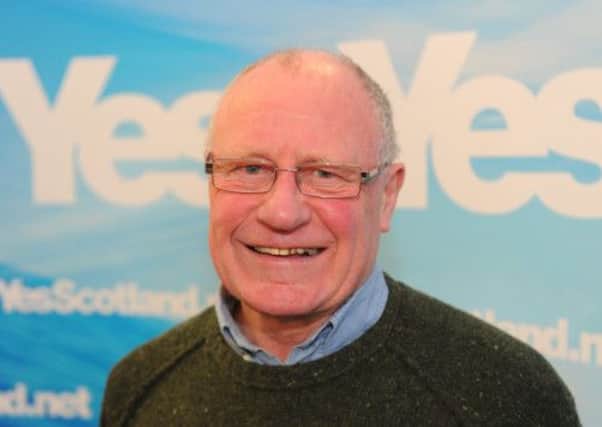Dennis Canavan, the chairman of Yes Scotland. Picture: Robert Perry