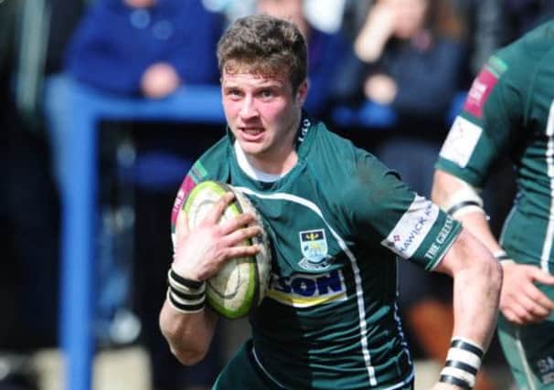 Hawick's Rory Hutton, who has called for payments in SRU club rugby to be banned. Picture: Ian Rutherford