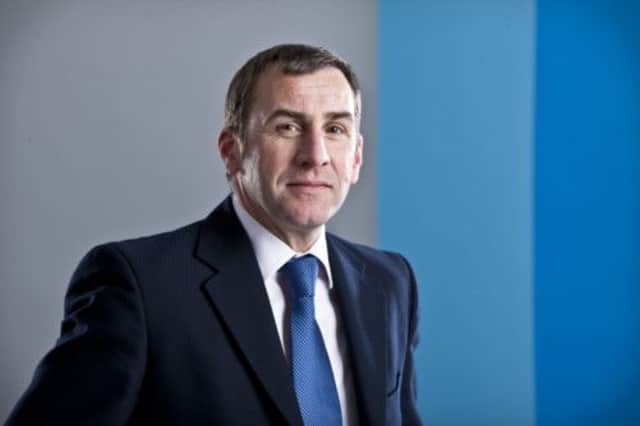Group chief executive Andrew McNaughton taking action. Picture: Contributed