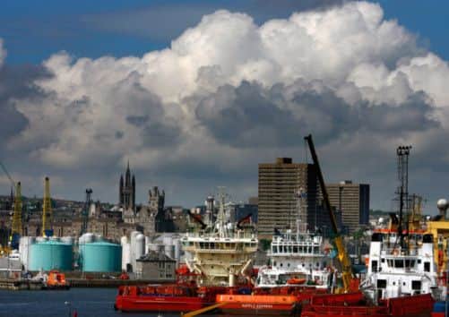 Ships dock in Aberdeen harbour. Picture: Getty