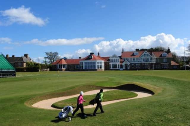 The 18th at Muirfield. Picture: Ian Rutherford