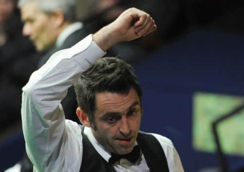 Ronnie OSullivan is proving he is still a potent potter after nearly a year out of competition. Picture: PA
