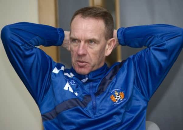 Kilmarnock manager Kenny Shiels. Picture: SNS