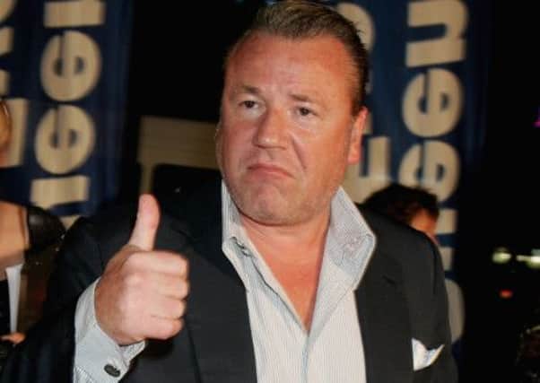 Ray Winstone: Guest presenter was accused of racism. Picture: Getty