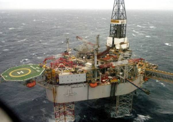 The Buzzard platform has shut down production. Picture: PA