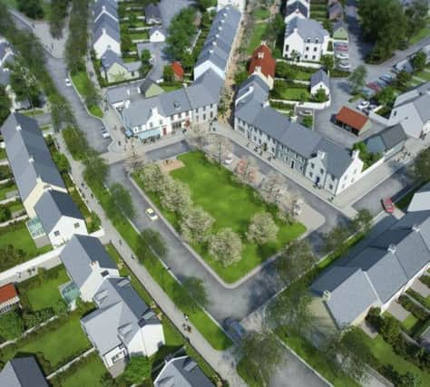 The proposed housing development at Chapelton. Picture: submitted