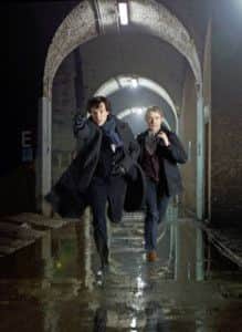 Cumberbatch as Sherlock Holmes. Picture: BBC