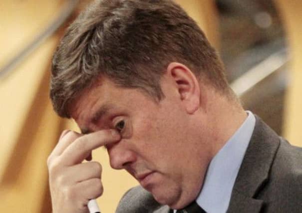 Under pressure? Transport minister Keith Brown. Picture: PA