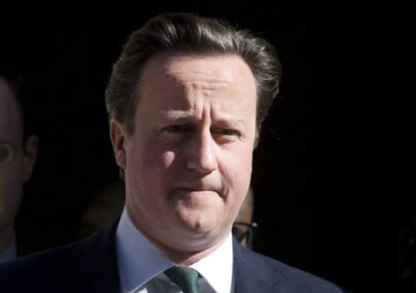 David Cameron: Saved by Labour deal on gay marriage. Picture: AP