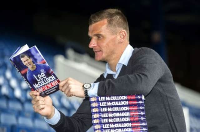 Lee McCulloch promotes his new autobiography 'Simp-Lee the Best' after going through a turbulent season with Rangers. Picture: SNS