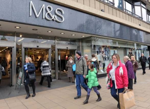Scottish retail sales are lagging. Picture: Ian Rutherford