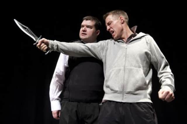 Fleeto: Illiad based play about Glasgow knife-culture. Picture: Complimentary