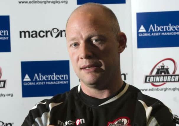 Edinburgh's interim assistant coach Duncan Hodge could be in line for a permanent deal. Picture: SNS