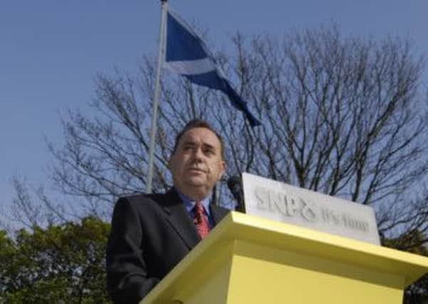 Alex Salmond after an election victory in 2007. Picture: Neil Hanna
