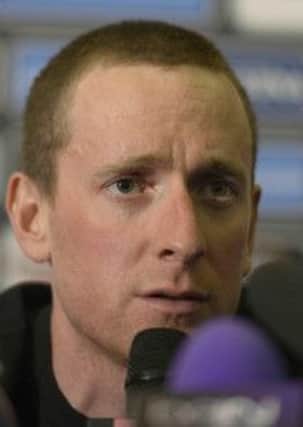 Cyclist Bradley Wiggins has shaved off his iconic sideburns. Picture: PA