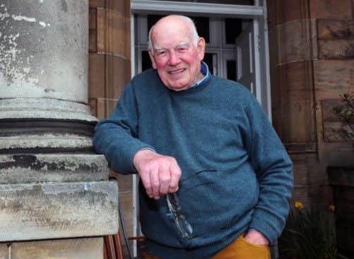 Gus Black is Scotland's oldest surviving British Lion. Picture: Ian Rutherford