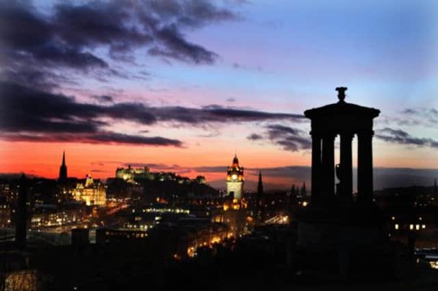 The study found that Edinburgh topped the table of Britain's happiest cities. Picture: PA