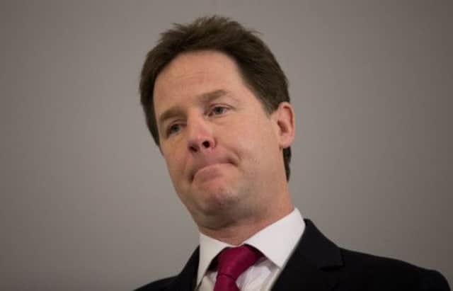 Nick Clegg. Picture: PA