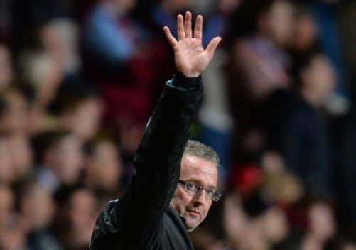 Aston Villa's Scottish manager Paul Lambert. Picture: Getty
