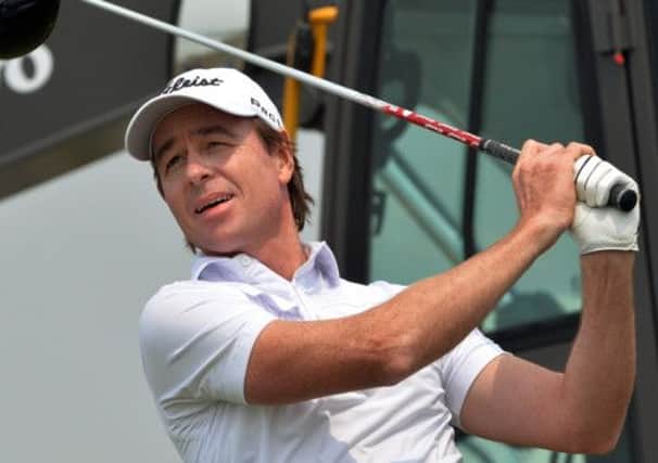 Strong position: Brett Rumford. Picture: Getty