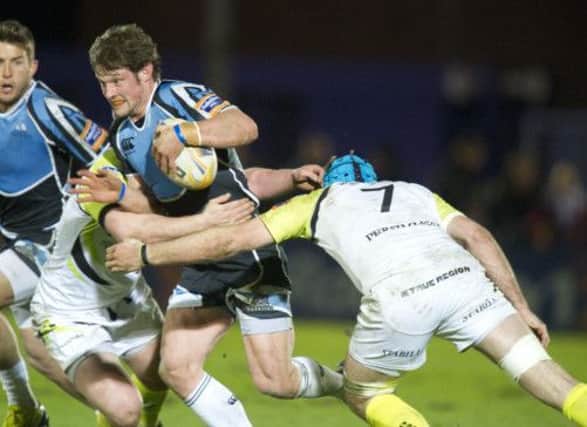 Peter Horne offers Glasgow a different option at stand-off. Picture: SNS