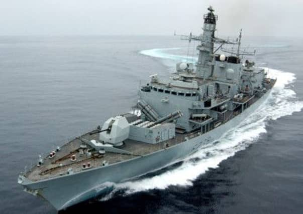 HMS Montrose fired the anti-ship missile while on exercise. Picture: Royal Navy