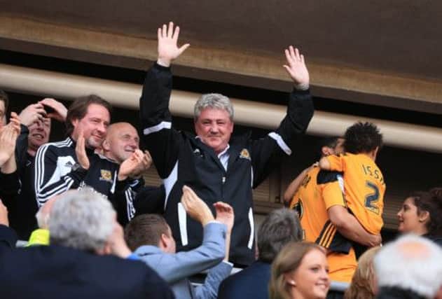 Steve Bruce: Remarkable first year. Picture: PA