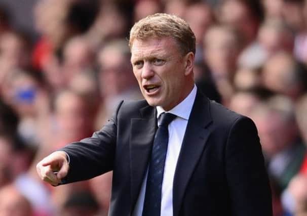 David Moyes: No foul on goalkeeper. Picture: Getty