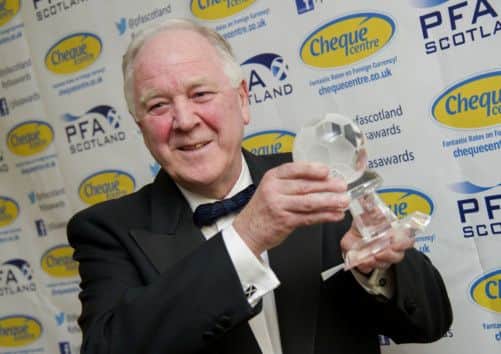 Craig Brown with his Merit Award. Picture: SNS