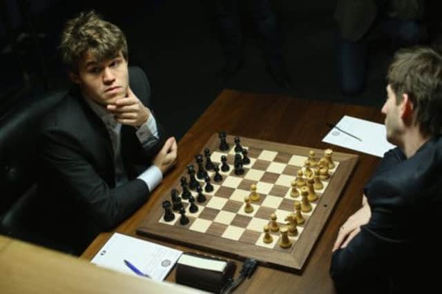 Magnus Carlsen is the current topranked player and will compete for the world title later this year. Picture: Getty