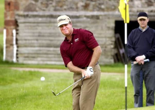 Steve Elkington played in a local qualifier for the Open at Dunbar 11 years ago. Picture: Paul Dodds