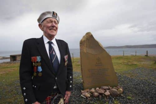 Jock Dempster at Loch Ewe in 2011. Picture: Contributed