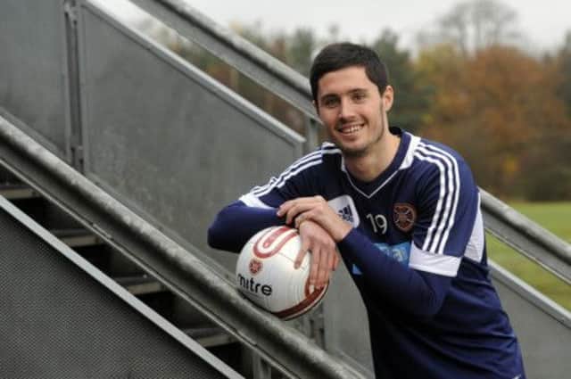 With a years extension Dylan McGowan is determined to prove his worth at Hearts. Picture: Greg Macvean