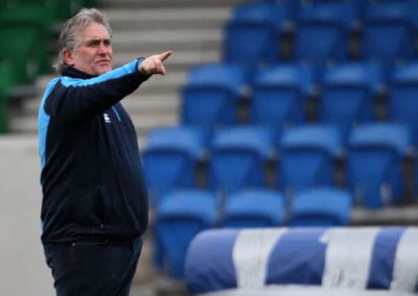 Scotland's interim coach Scott Johnson. Picture: PA