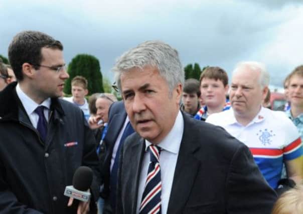 Rangers chairman Malcolm Murray. Picture: Jane Barlow