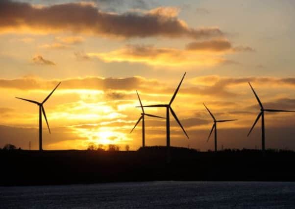 The wind turbine will be the biggest in Scotland. Picture: Ian Rutherford