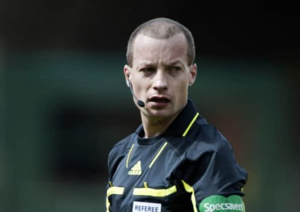 Willie Collum will take charge of the Scottish Cup final aided by two extra officials. Picture: SNS